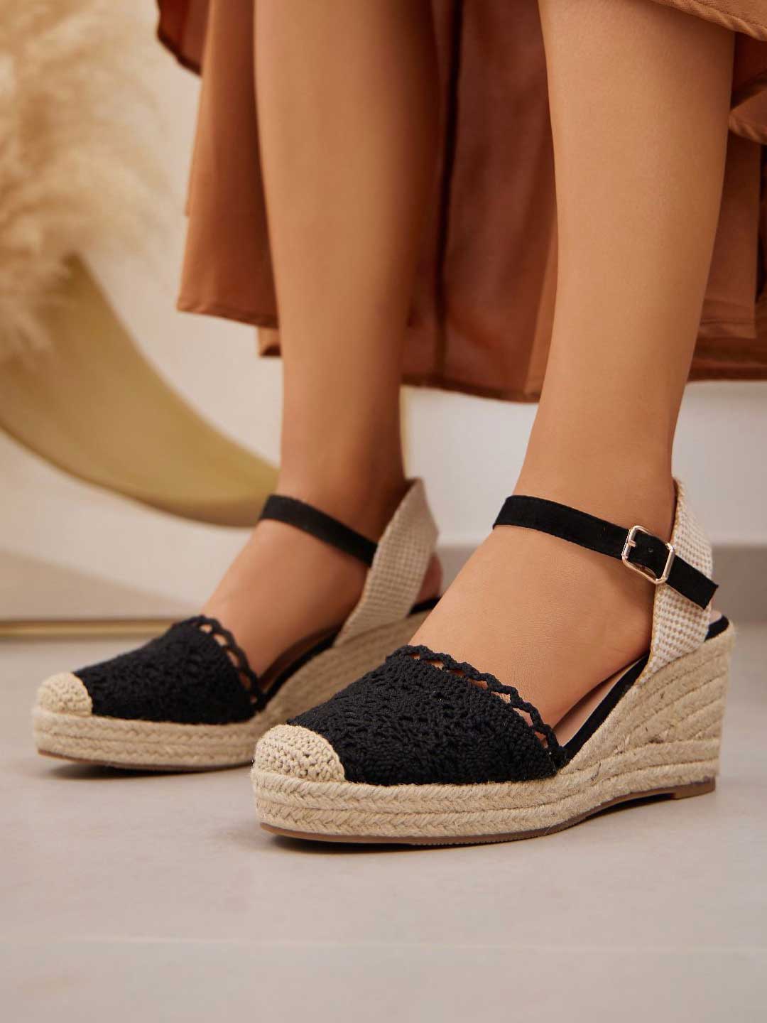 Mariam - Sandaler med kilehæle